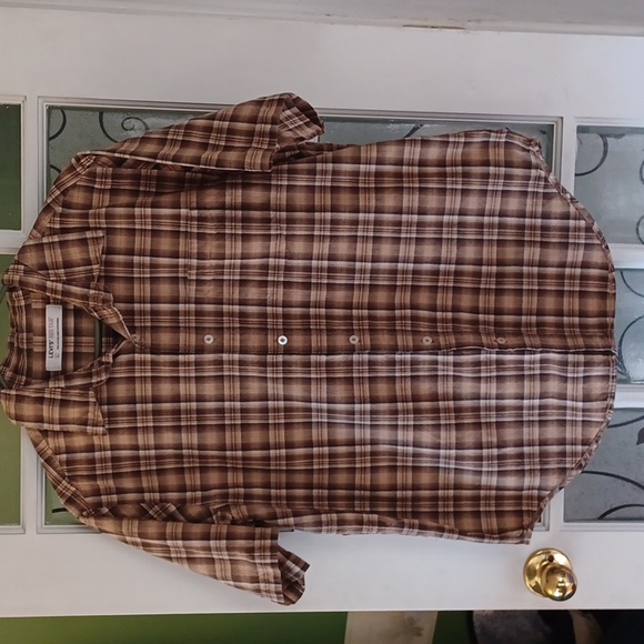 Levi's red tab shirt men's size Large - Picture 2 of 5